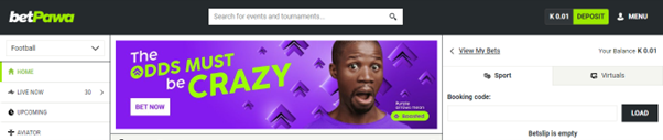 betPawa odds